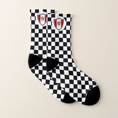 Per flag_coat of arms socks