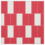 Peru Flag Fabric