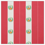 Peru Flag Fabric