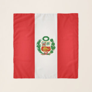 Peru Flag Fashion Scarf