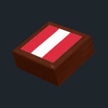 Peru Flag Gift Box<br><div class="desc">Patriotic flag of Peru.</div>