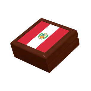 Peru Flag Gift Box