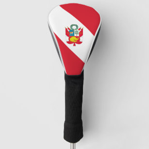 Peru Flag Golf Head Cover