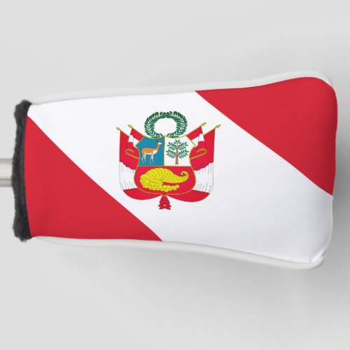 Peru Flag Golf Head Cover
