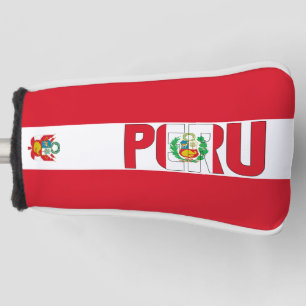 Peru Flag Gorgeous Patriotic Golf Head Cover