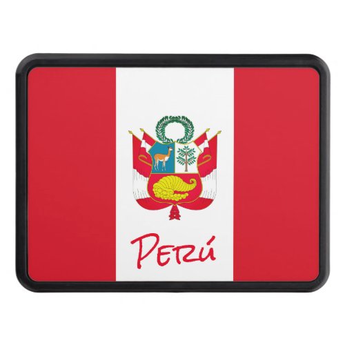 Peru Flag Hitch Cover