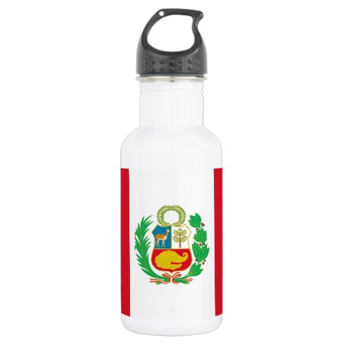 Peru Flag Liberty Bottle