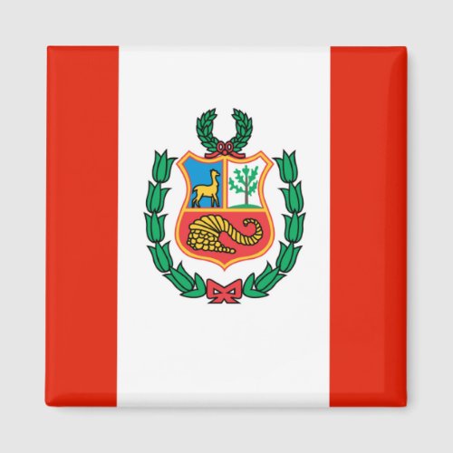 Peru Flag Magnet