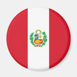 Peru Flag Magnet