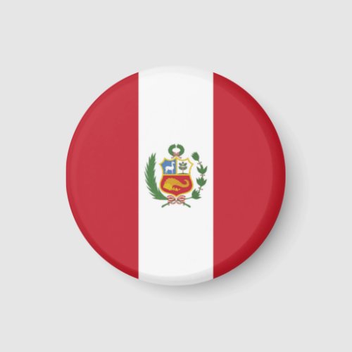 Peru flag magnet