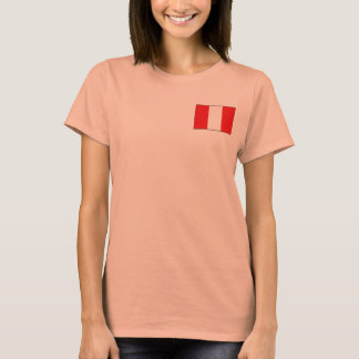 Peru Flag + Map T-Shirt