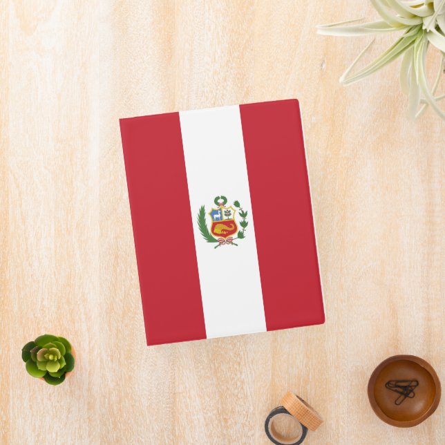 Peru flag mini binder (InSitu)