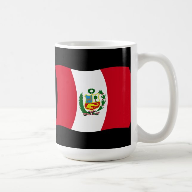 Peru Flag Mug (Right)