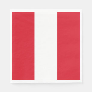 Peru Flag Napkins