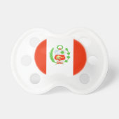 Peru Flag Pacifier (Front)