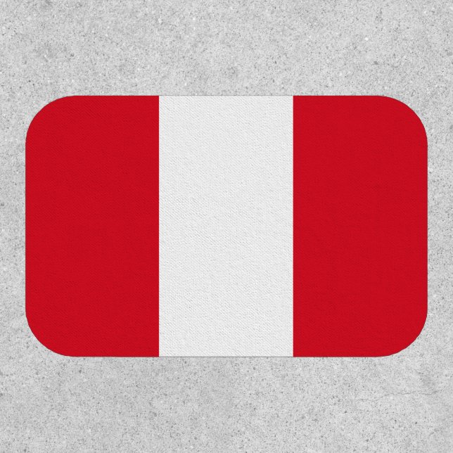 Peru Flag Patch (Front)