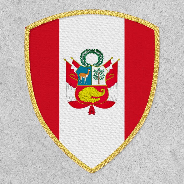 Peru Flag Patch (Front)