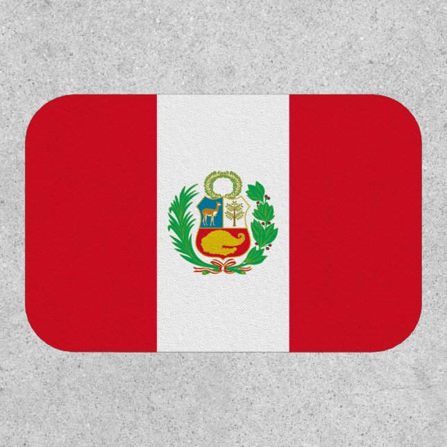 Peru Flag Patch (Front)