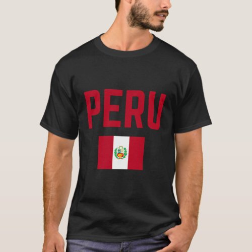 Peru Flag Peru T_Shirt