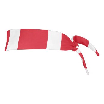 Peru Flag Peruvian Patriotic Tie Headband by YLGraphics at Zazzle