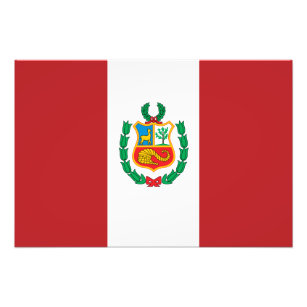 Peru Flag Posters &amp; Prints | Zazzle