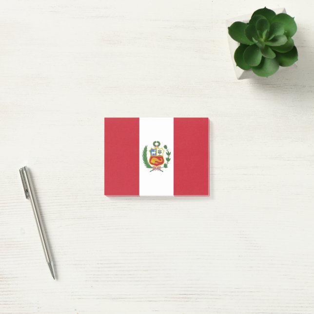 Peru flag post-it notes (Office)