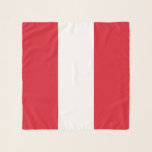 Peru Flag Scarf<br><div class="desc">Patriotic flag of Peru.</div>