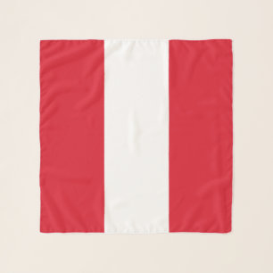 Peru Flag Scarf