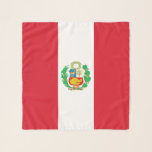 Peru Flag Scarf<br><div class="desc">Patriotic flag of Peru.</div>