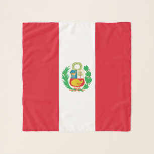 Peru Flag Scarf