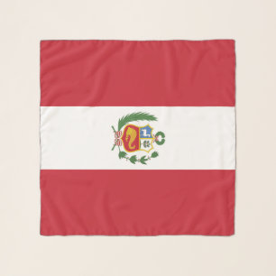 Peru flag scarf