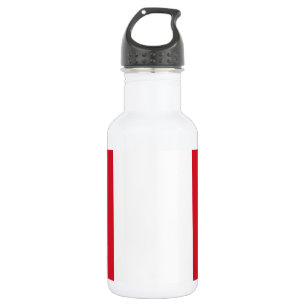 Peru Flag Stainless Steel Water Bottle