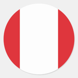 Peru Flag Sticker