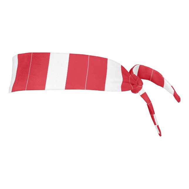 Peru Flag Tie Headband (Rotate 90)