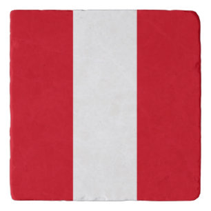 Peru Flag Trivet