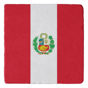 Peru Flag Trivet