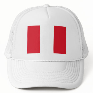 Peru Flag Trucker Hat