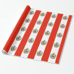 Peru Flag Wrapping Paper Peru Flag Wrapping Paper