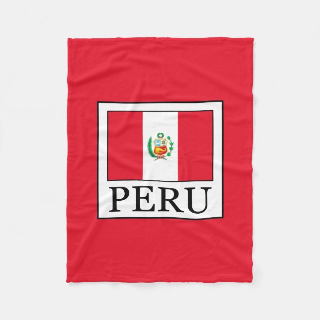 Peru Fleece Blanket (Front)