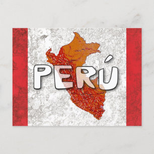 Peru Holiday Postcard