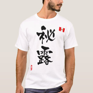 Peru KANJI National flag T-Shirt