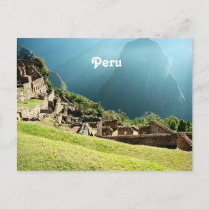 Peru Landscape Postcard