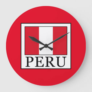 Peru Large Clock