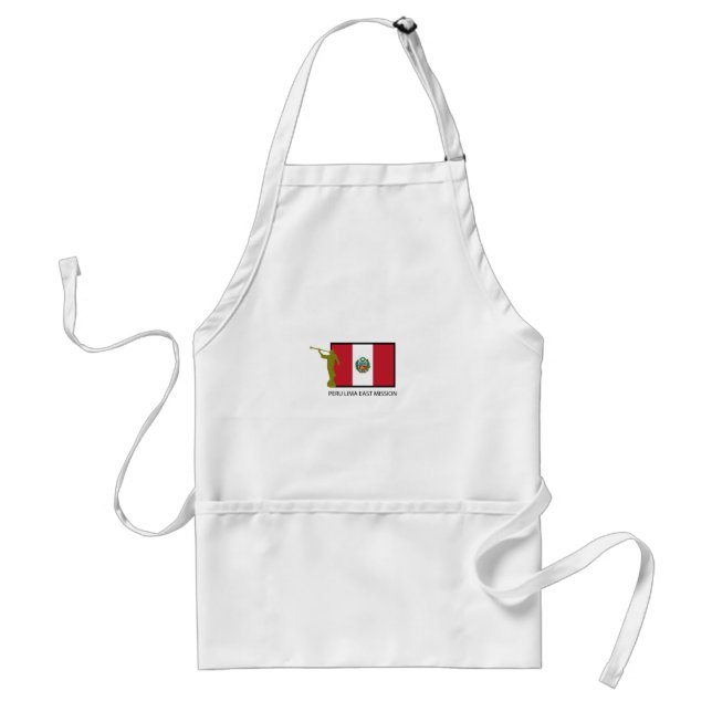 PERU LIMA EAST MISSION LDS CTR ADULT APRON (Front)