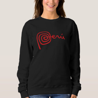 Peru Logo Peru Cusco Nazca Lines Sweatshirt