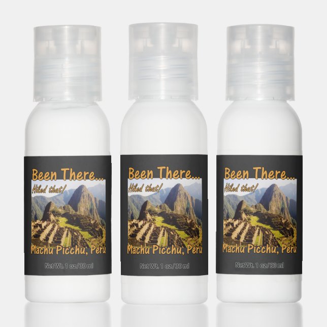 Peru Machu Picchu Inca Trail Hike Hand Lotion (Set)