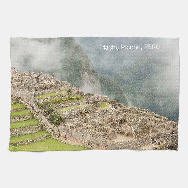 Peru Machu Picchu Kitchen Towel (Horizontal)