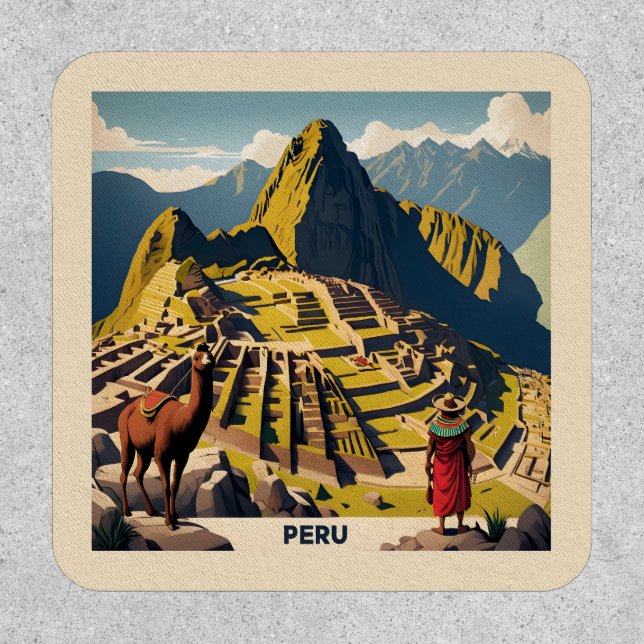 Peru Machu Picchu Patch (Front)