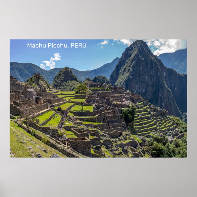 Peru Machu Picchu Poster (Front)
