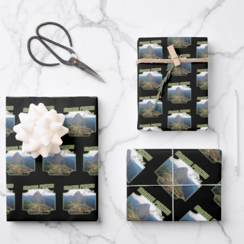 Peru Machu Picchu Ruins - Huayna Picchu Wrapping Paper Sheets